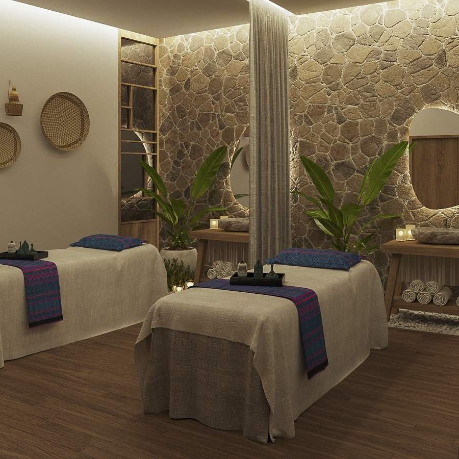 Tận hưởng không gian dịch vụ massage tại Lady Hill Resort Sapa